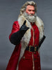 The Christmas Chronicles Santa Claus Fur Leather Coat Mens