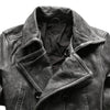 Wax-grey-Leather-Coat