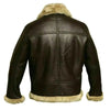 Load image into Gallery viewer, B3 Bomber Jacket Military Fur / Shearling Brown Real Leather Mens Winter Coat