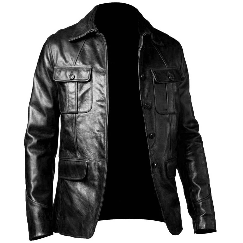 Mens-Black-Blazer-Coat