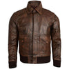 A2-Vintage-Distressed-Brown-Military-Leather-Jacket
